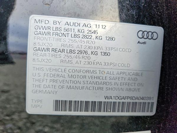 2013 AUDI Q5