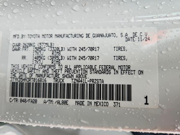 2024 TOYOTA TACOMA