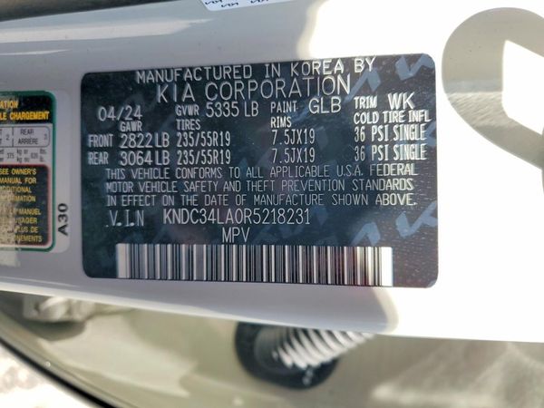2024 KIA EV6