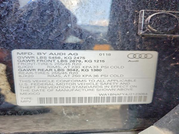 2018 AUDI Q5