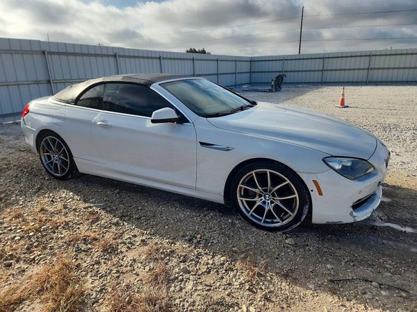 2012 BMW 6 SERIES — Passenger 3/4