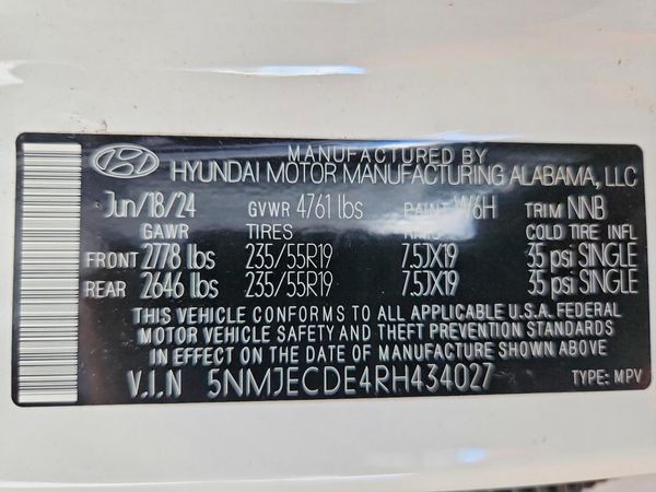 2024 HYUNDAI TUCSON Limited