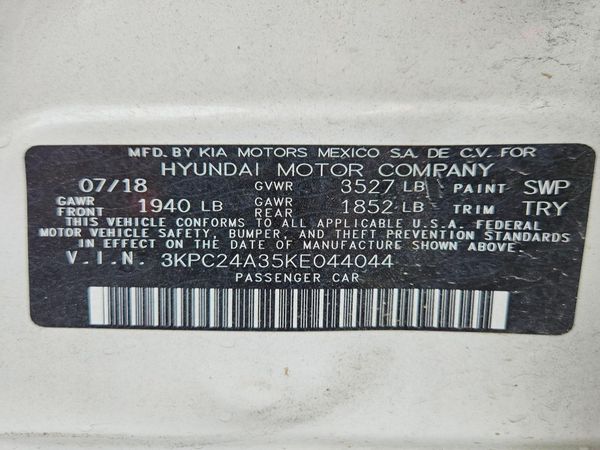 2019 HYUNDAI ACCENT SE and SEL