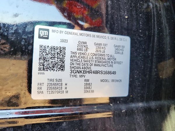 2024 CHEVROLET BLAZER 2LT — VINS