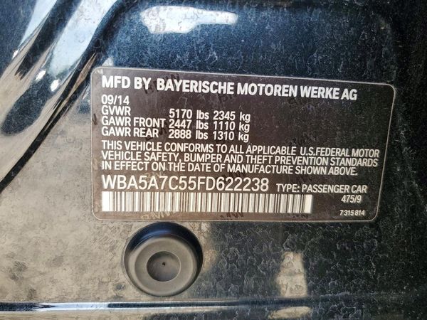2015 BMW 528