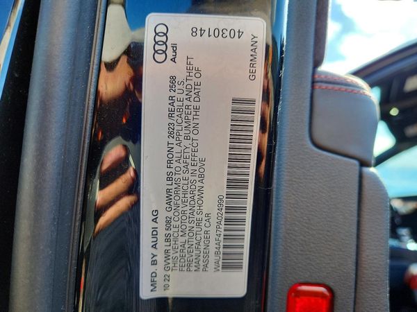 2023 AUDI S4 quattro Premium Plus