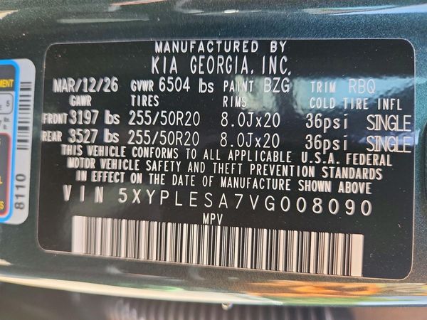 2027 KIA TELLURIDE HYBRID SXP, X-LINE SXP