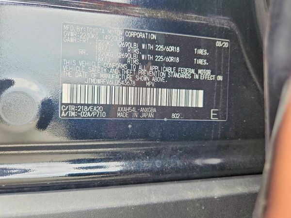 2020 TOYOTA RAV4