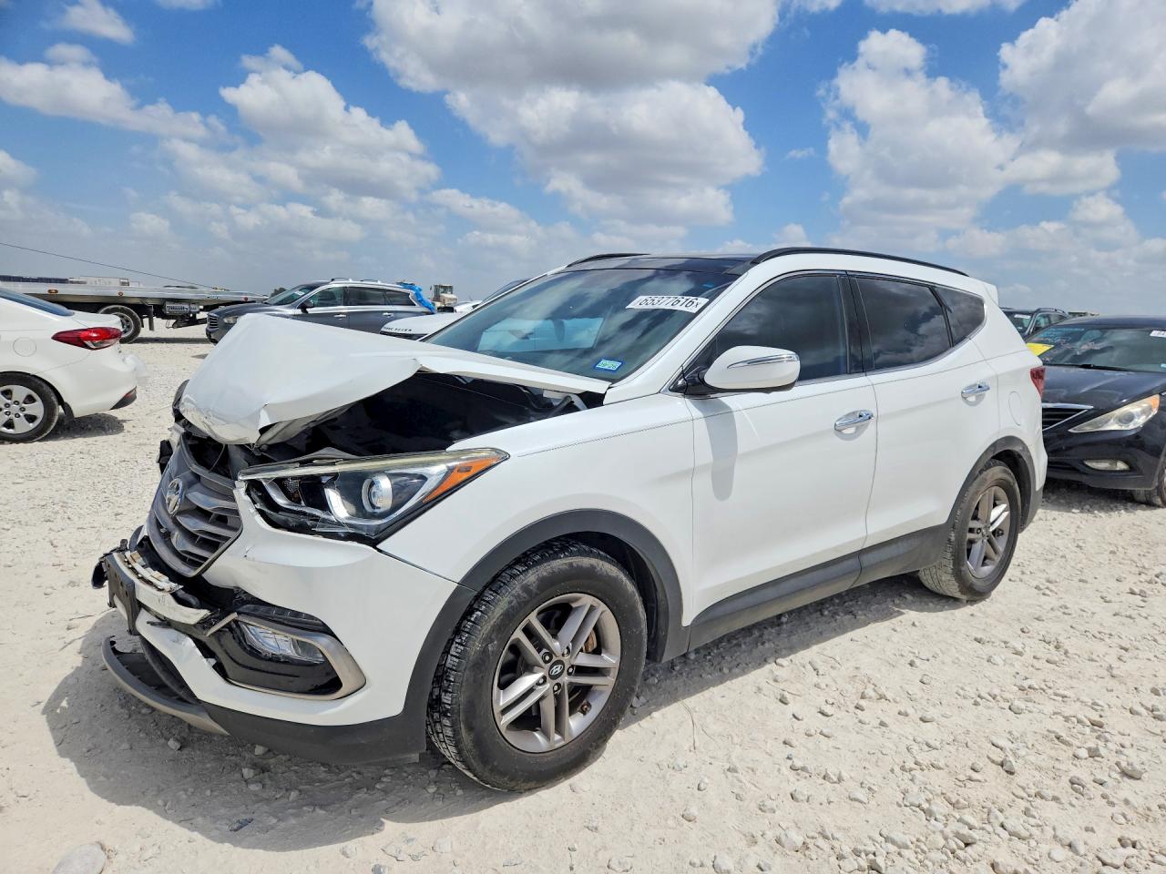 2017 HYUNDAI SANTA FE — Front 3/4