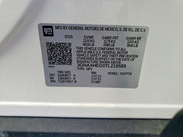2026 CHEVROLET EQUINOX 1LT