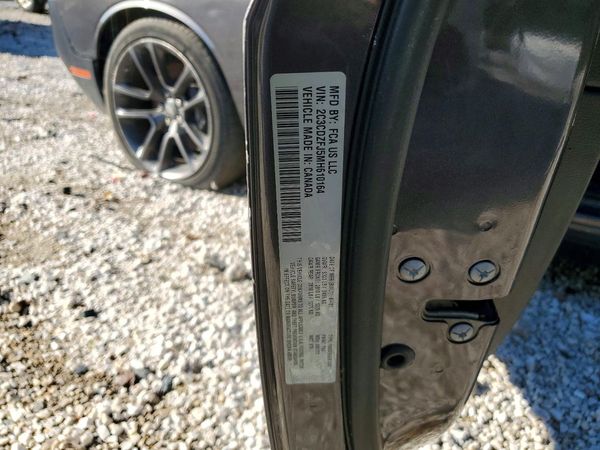 2021 DODGE CHALLENGER R/T SCAT PACK — VINS
