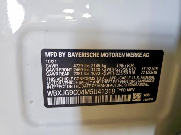 2021 BMW X1