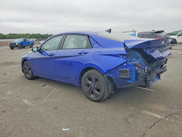 2021 HYUNDAI ELANTRA Blue