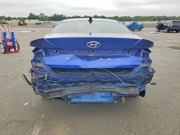 2021 HYUNDAI ELANTRA Blue