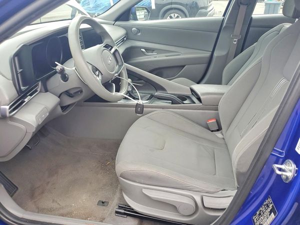 2021 HYUNDAI ELANTRA Blue