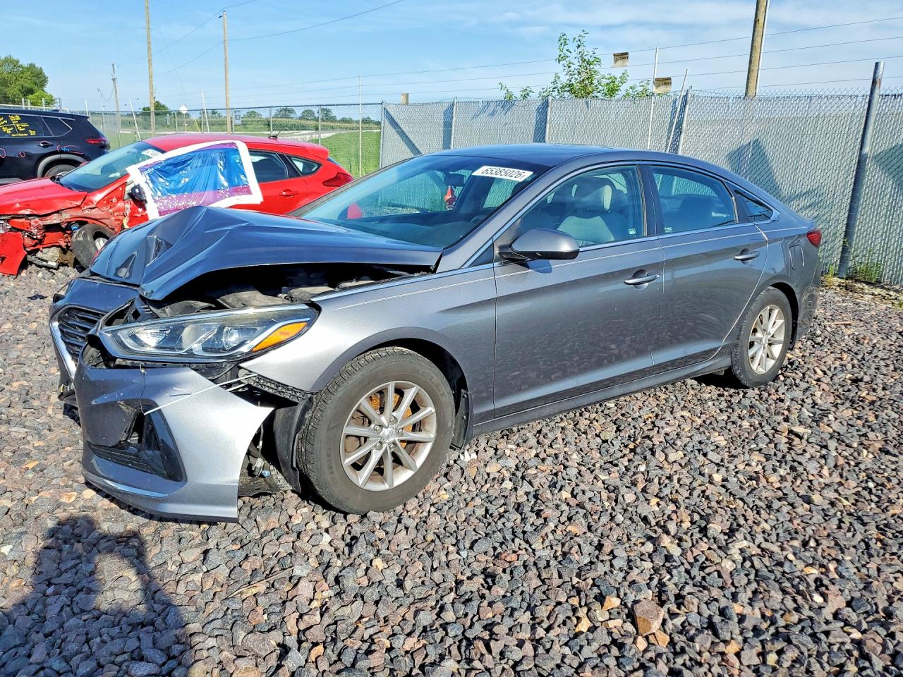 2018 HYUNDAI SONATA SE, Eco — Front 3/4