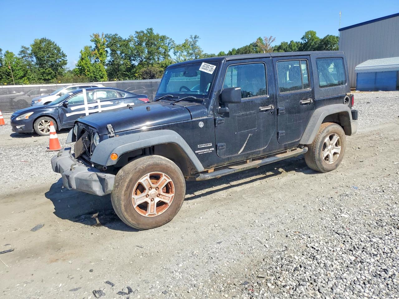2016 JEEP WRANGLER UNLIMITED SPORT 4X4