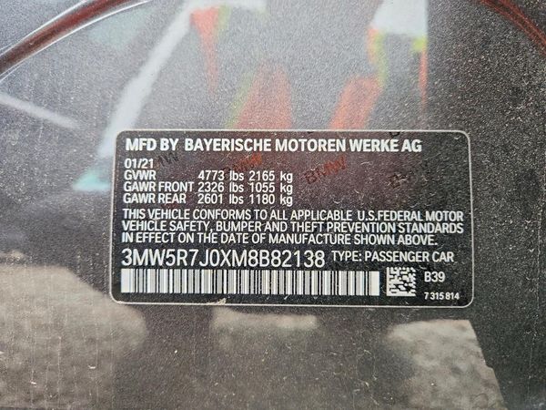 2021 BMW 330XI xDrive