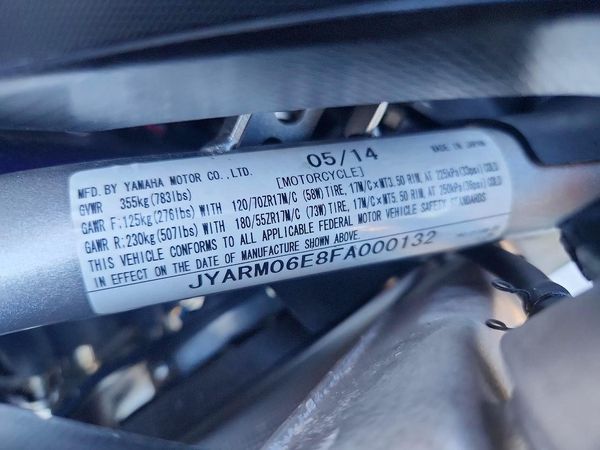 2015 YAMAHA FZ07