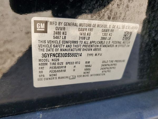 2013 CADILLAC SRX Luxury
