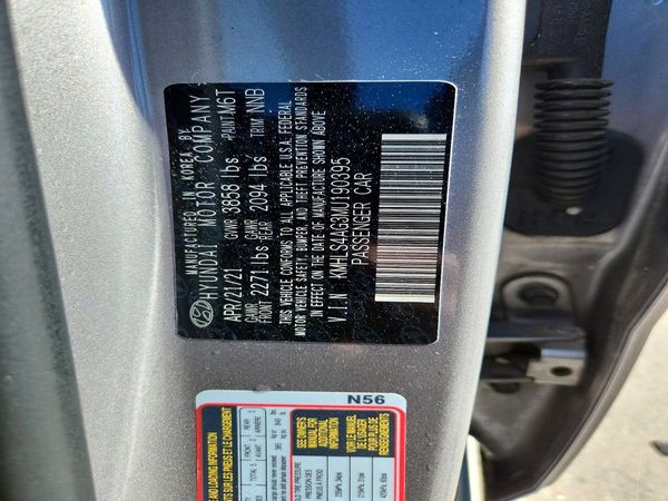 2021 HYUNDAI ELANTRA SEL
