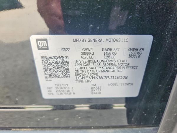 2023 CHEVROLET TRAVERSE LT
