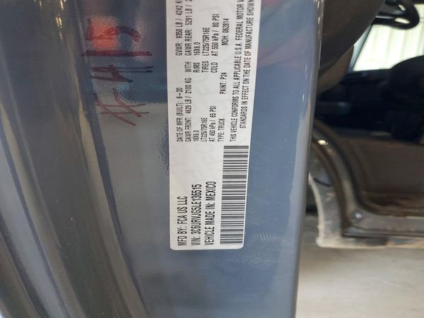 2020 RAM PROMASTER 3500 VF