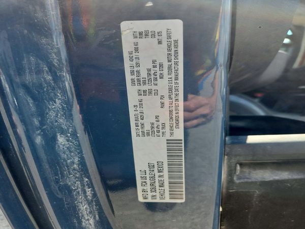 2020 RAM PROMASTER 3500 VF