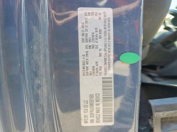 2021 RAM PROMASTER 3500
