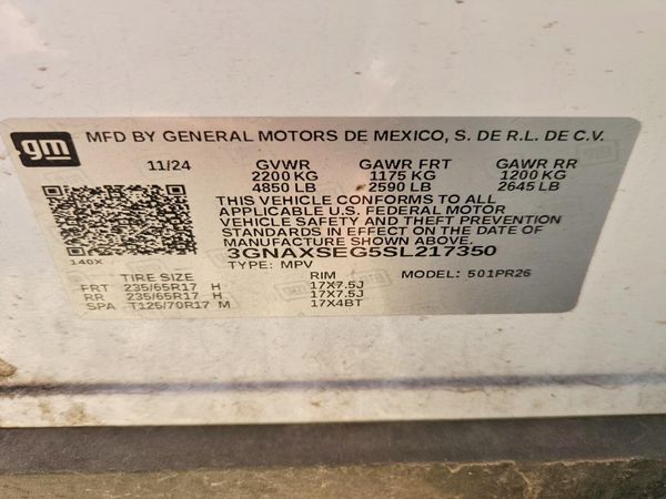 2025 CHEVROLET EQUINOX Active