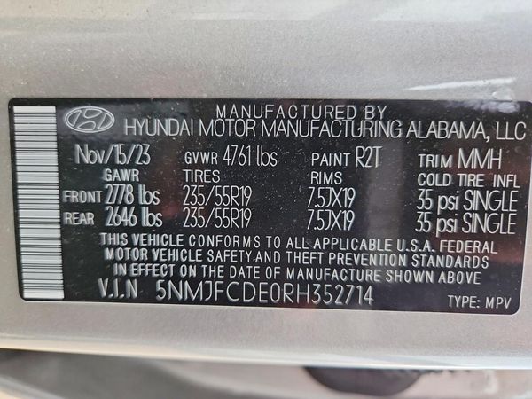 2024 HYUNDAI TUCSON