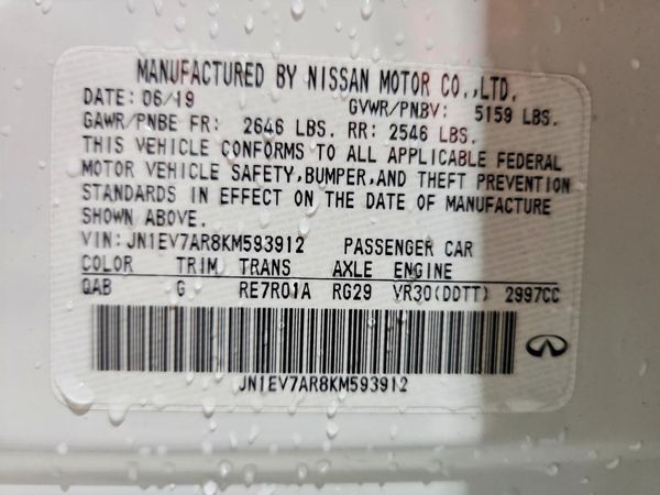 2019 INFINITI Q50