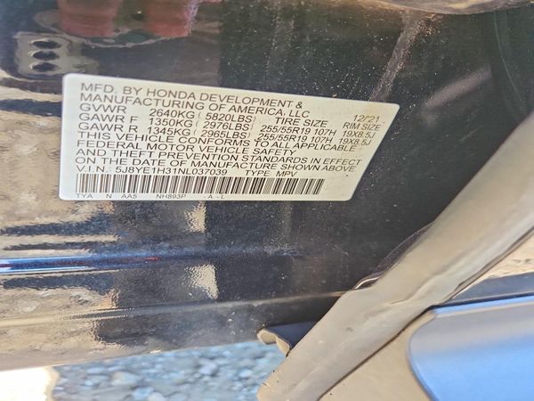 2022 ACURA MDX