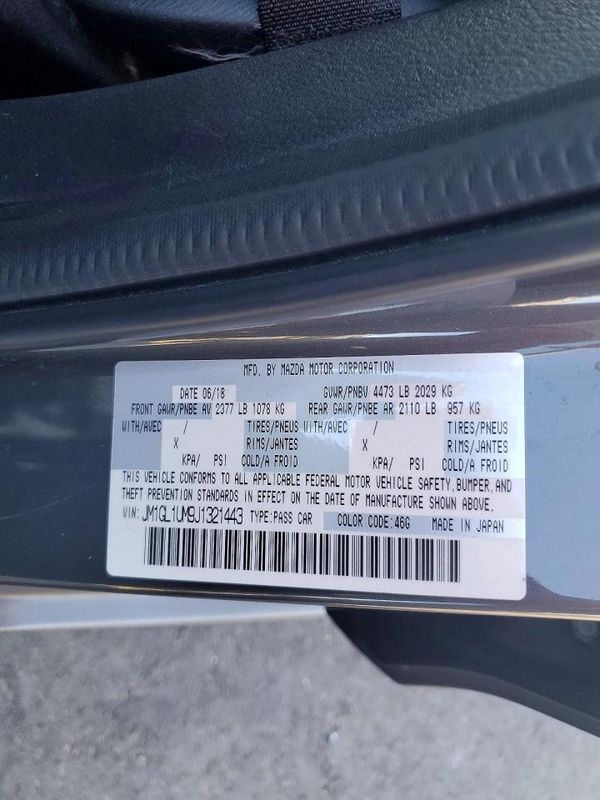 2018 MAZDA 6