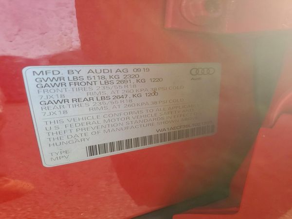 2020 AUDI Q3