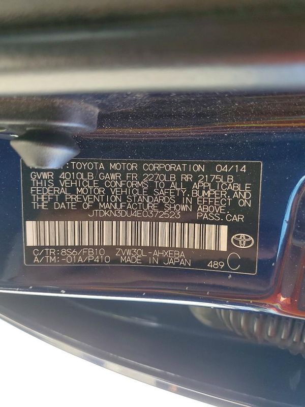 2014 TOYOTA PRIUS