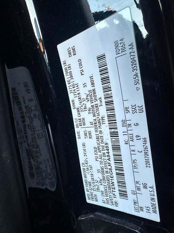 2018 FORD F150