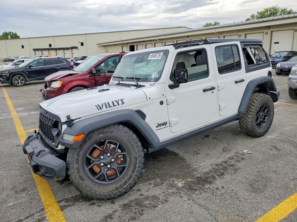 2025 JEEP WRANGLER 4-DOOR SPORT — Front 3/4