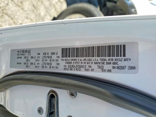 2015 RAM 2500