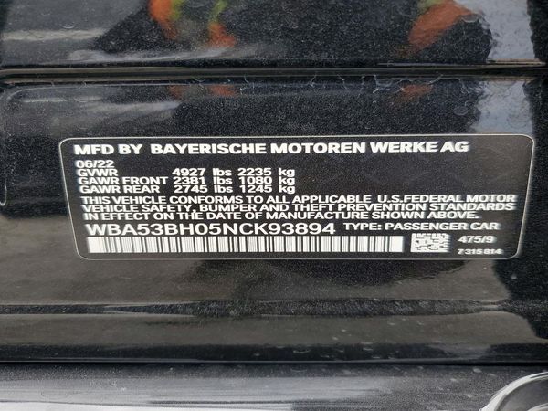2022 BMW 530