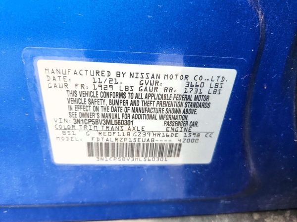 2021 NISSAN KICKS S