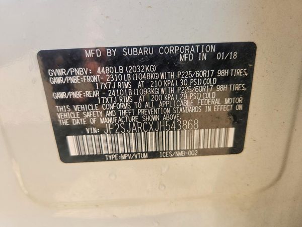 2018 SUBARU FORESTER Limited+ES+Navi(HK)+AP