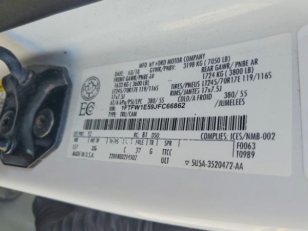 2018 FORD F150