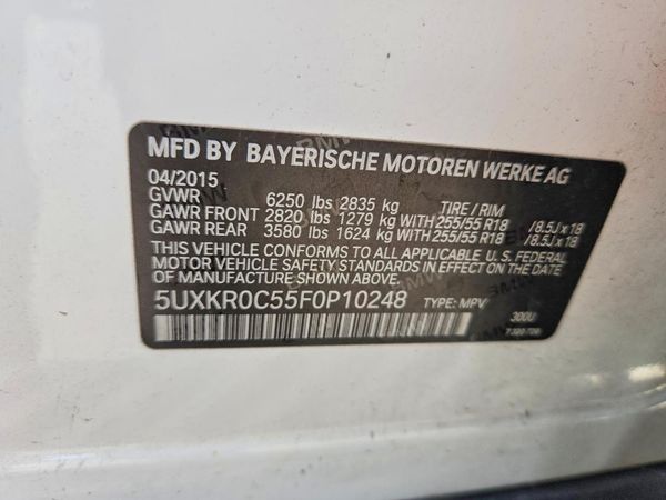 2015 BMW X5 xDrive35i