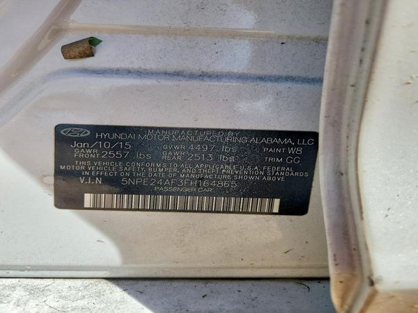 2015 HYUNDAI SONATA