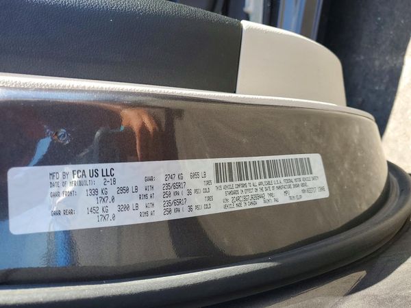 2018 CHRYSLER PACIFICA