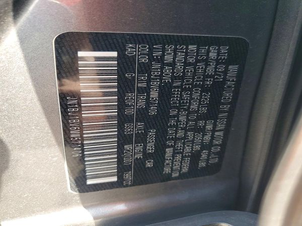 2021 NISSAN ROGUE SPORT SL