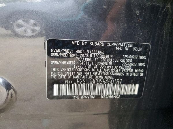 2025 SUBARU FORESTER