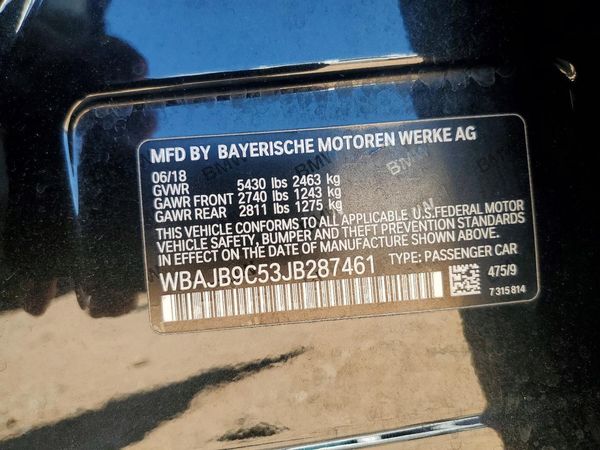 2018 BMW M550XI xDrive