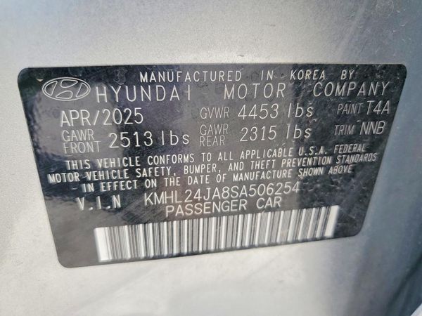 2025 HYUNDAI SONATA